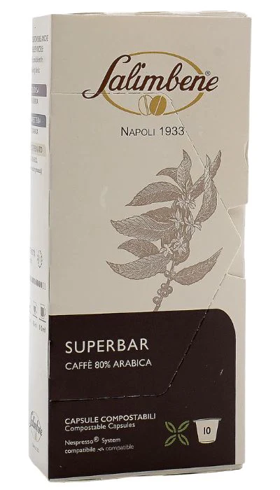 Salimbene Superbar kompostierbare Kapseln