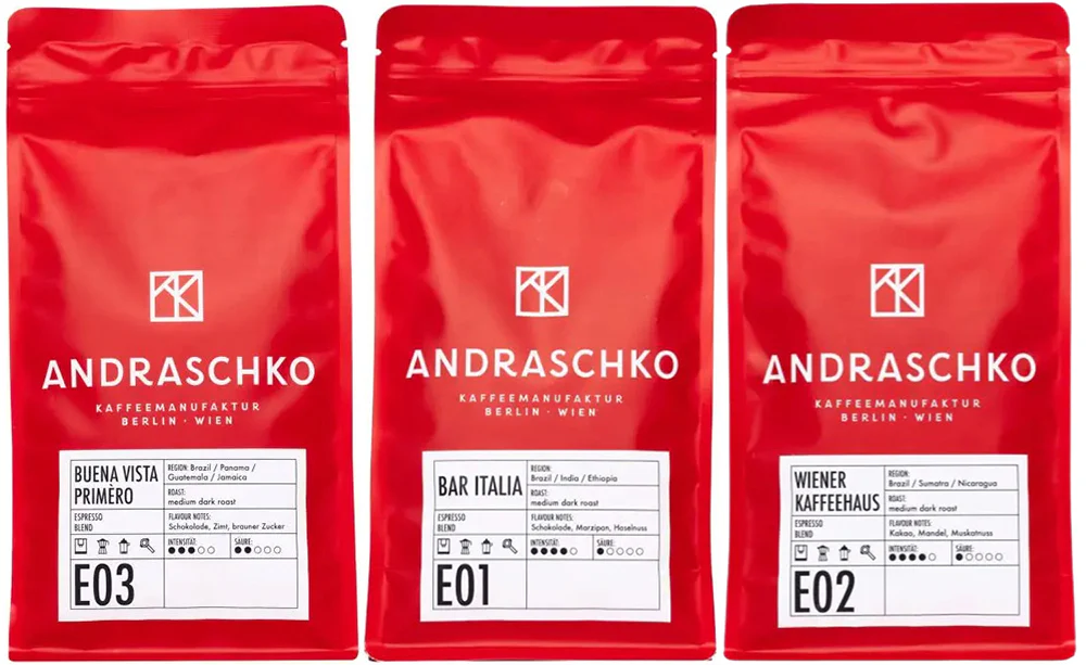 Andraschkokaffee Espresso Probierset