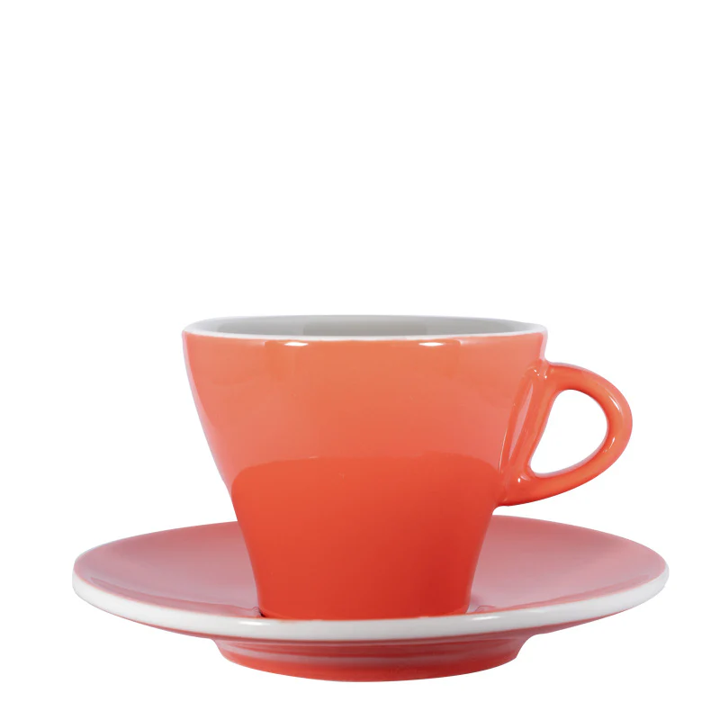 Cappuccinotasse Bunt - Lachs