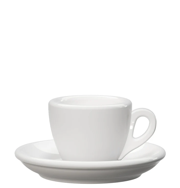 Espressotasse weiß - dickwandig