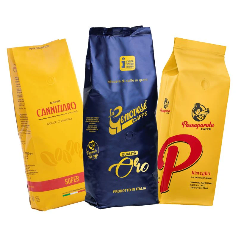 Espresso Probierset Goldenes Trio