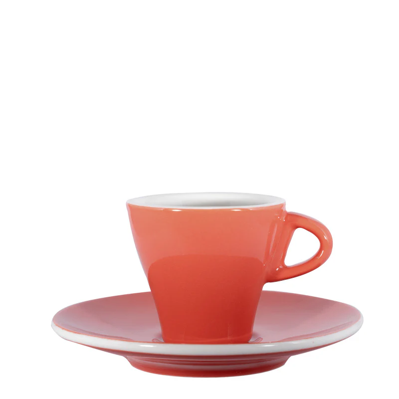 Espressotasse bunt - Lachs