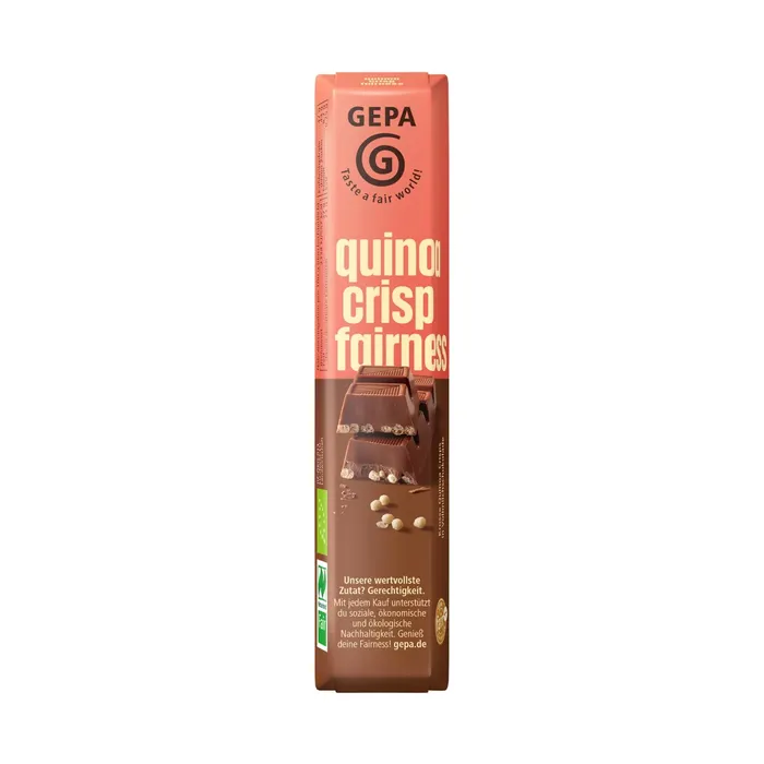 GEPA Bio Fairetta Vollmilch Quinoa-Crisp