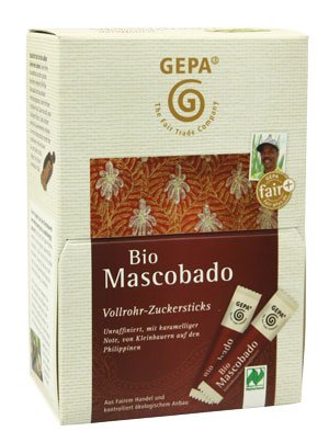 GEPA Bio Mascobado Zuckersticks