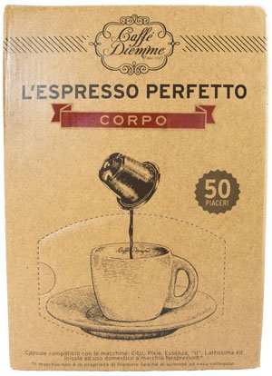 Diemme Nespresso®* kompatible Kapseln CORPO