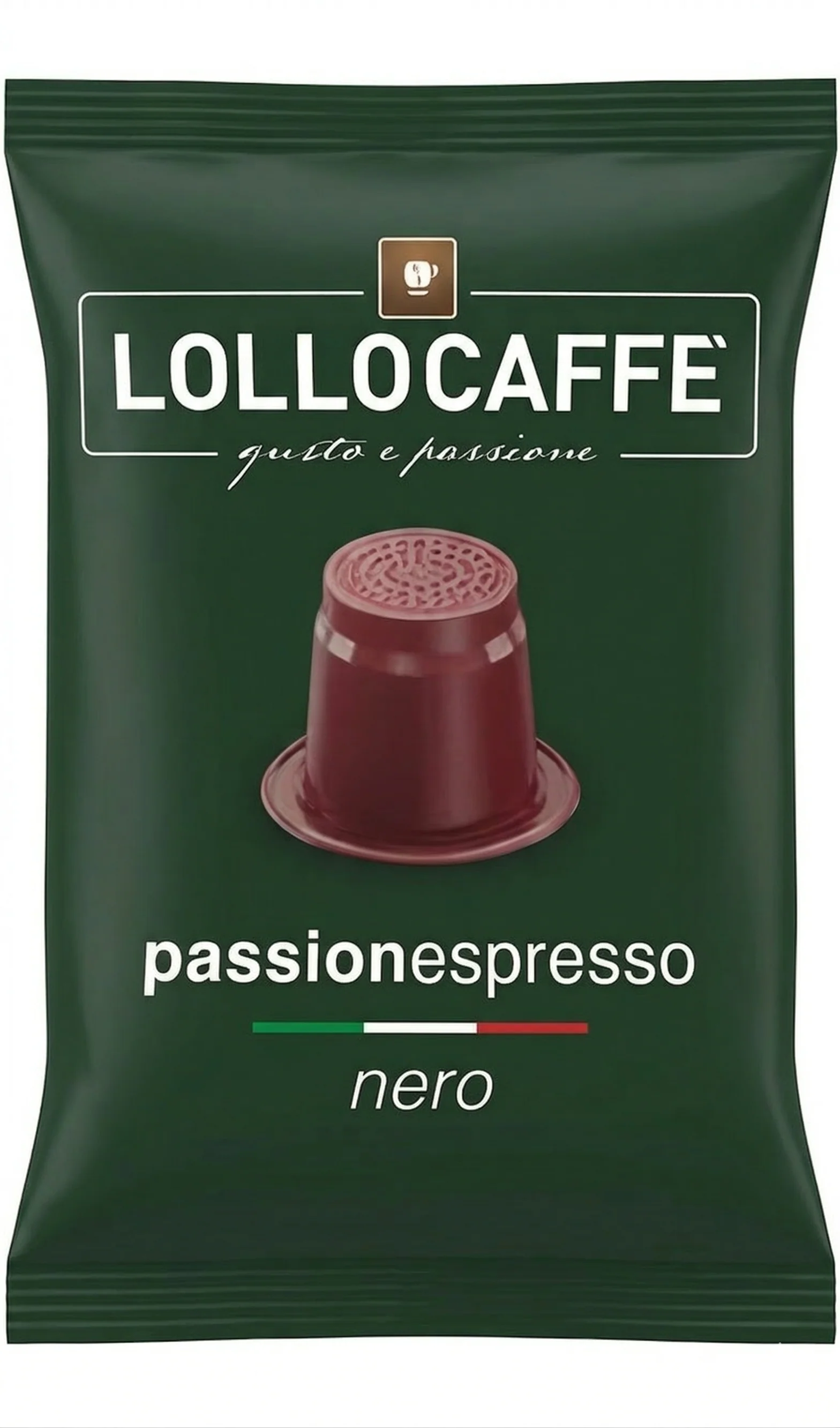 Lollo Caffe Nero Nespresso®*-kompatible Kapseln