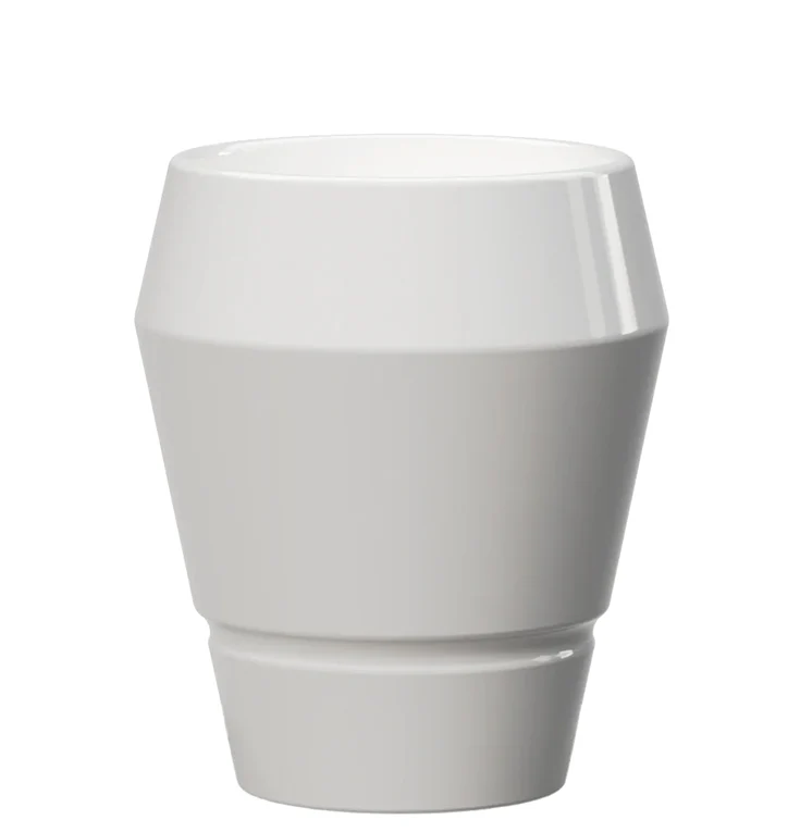 Maniko Becher Weiß Einzeln