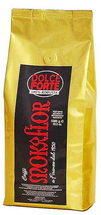 Mokaflor Dolce Forte 100% Robustabohnen