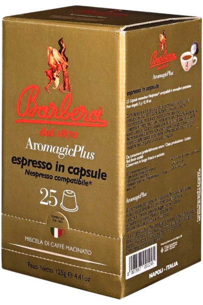 Barbera Aromagic Plus Nespresso®* kompatible Kapseln
