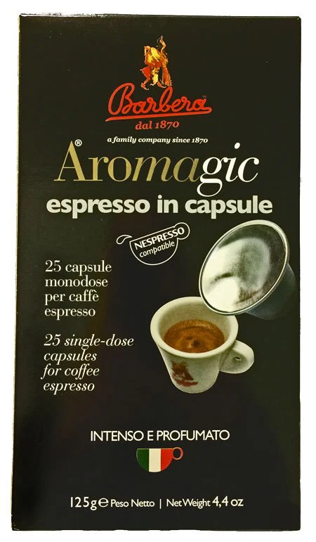 Barbera Nespresso®* kompatible Kapseln